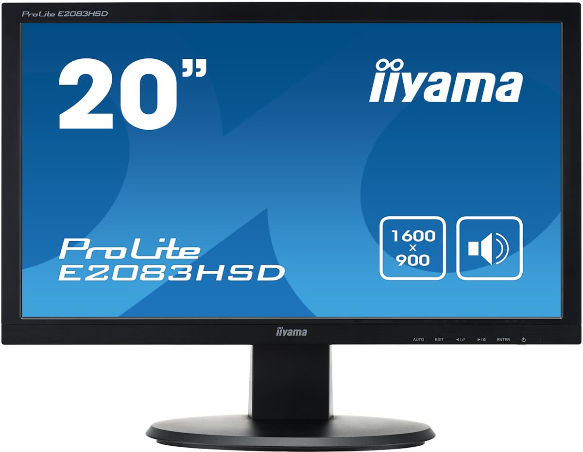 Iiyama ProLite E2083HSD-B1 - Monitor
