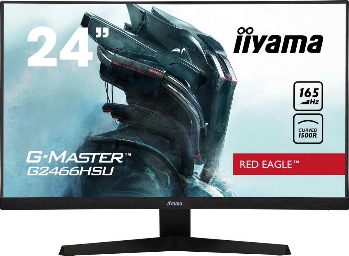 iiyama G-MASTER G2466HSU-B1 LED display 59,9 cm (23.6) 1920 x 1080 Pixels Full HD Zwart