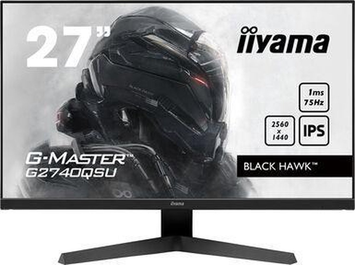 iiyama G2740QSU - QHD IPS Gaming Monitor - 75hz - 27 inch