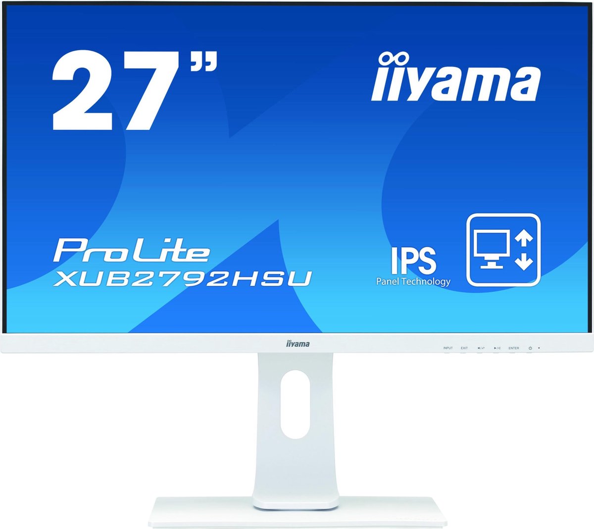 iiyama ProLite XUB2792HSU-W1 computer monitor 68,6 cm (27) 1920 x 1080 Pixels Full HD LED Wit