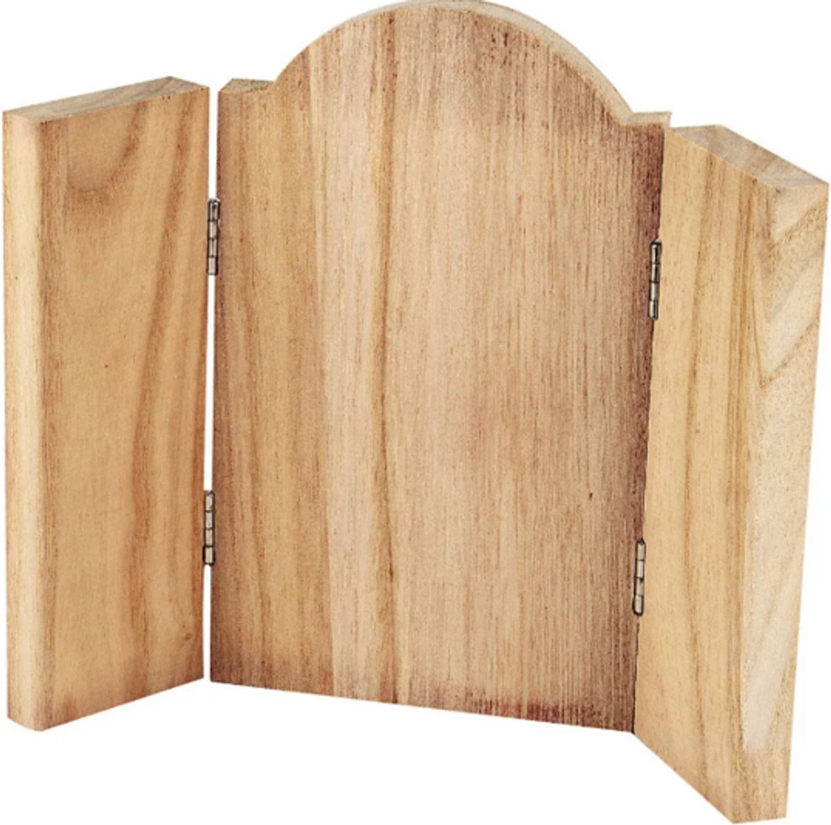 Ikoon - Decoratief Religieus Icoon - Houten Wanddecoratie - Klassiek Orthodox Icoon - Afmetingen 18x22cm - 1 Stuk