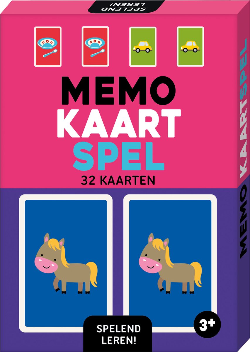 Image Books-Spelend leren-Memo Kaart spel-Purple