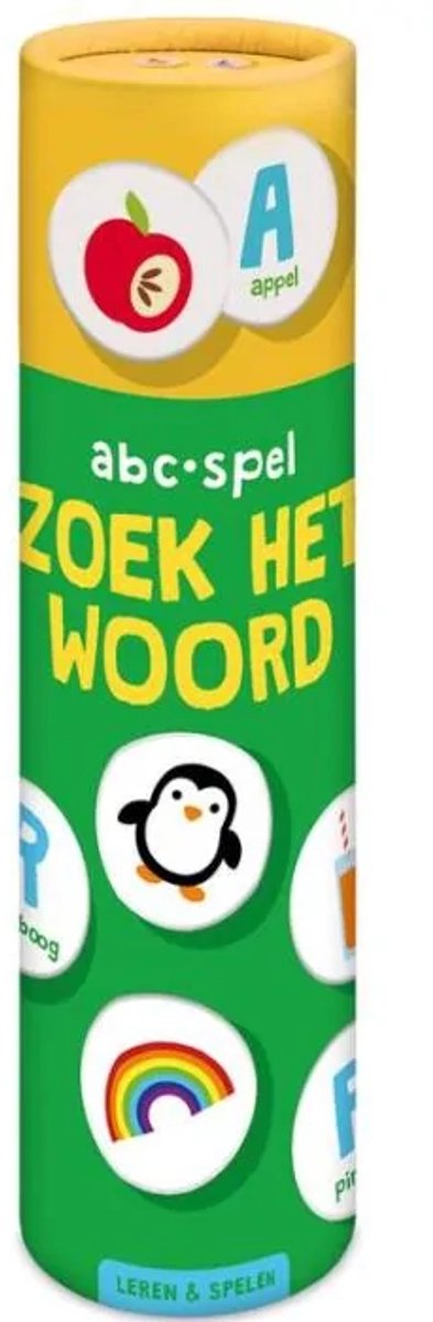 ImageBooks - Geheugenspel in een Koker - Zoek het Woord
