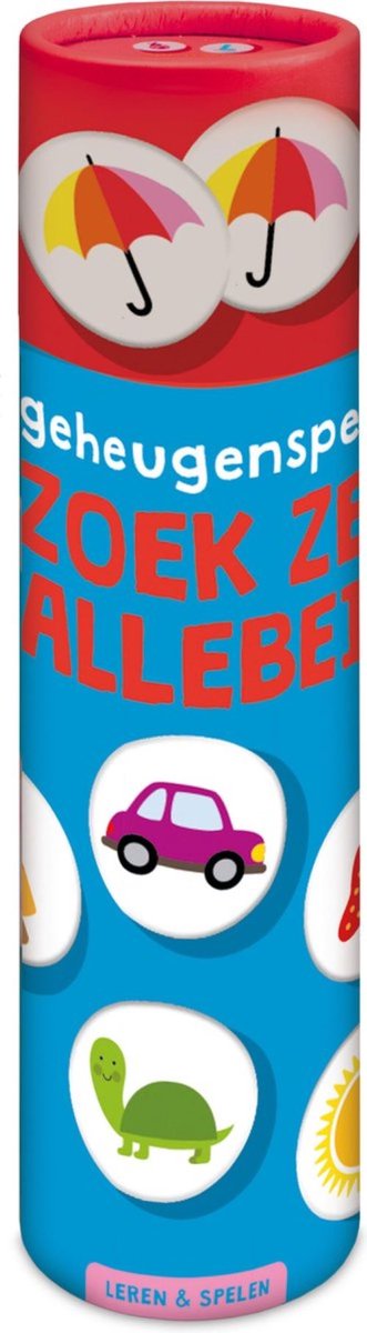 ImageBooks - Geheugenspel in een Koker - Zoek ze Allebei