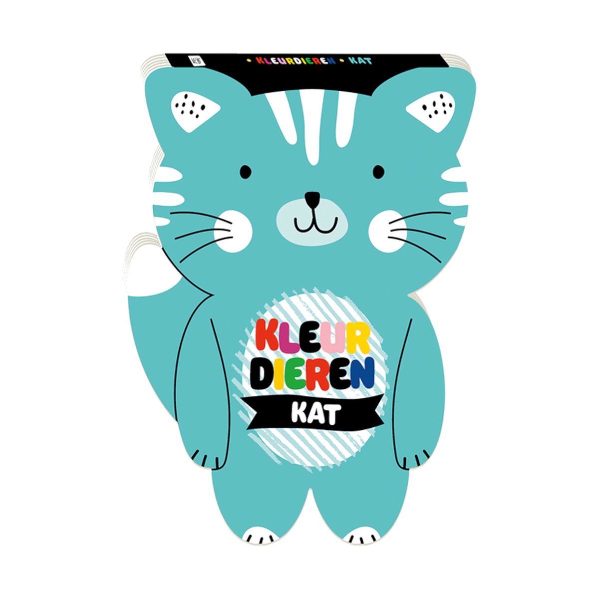 Interstat-Kleurblokken dieren - 4 assorti-Meerdere kleuren