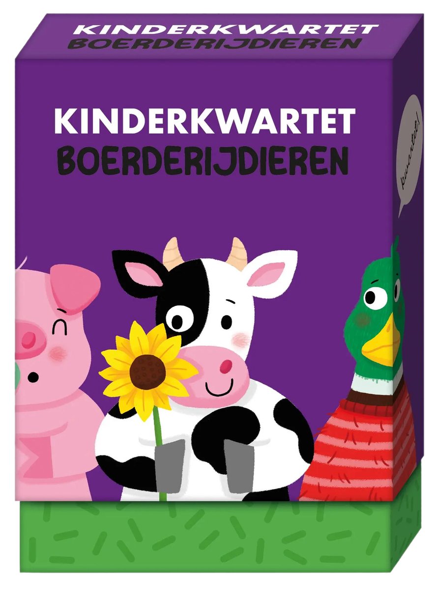 Spel - Kwartetspel - Boerderijdieren