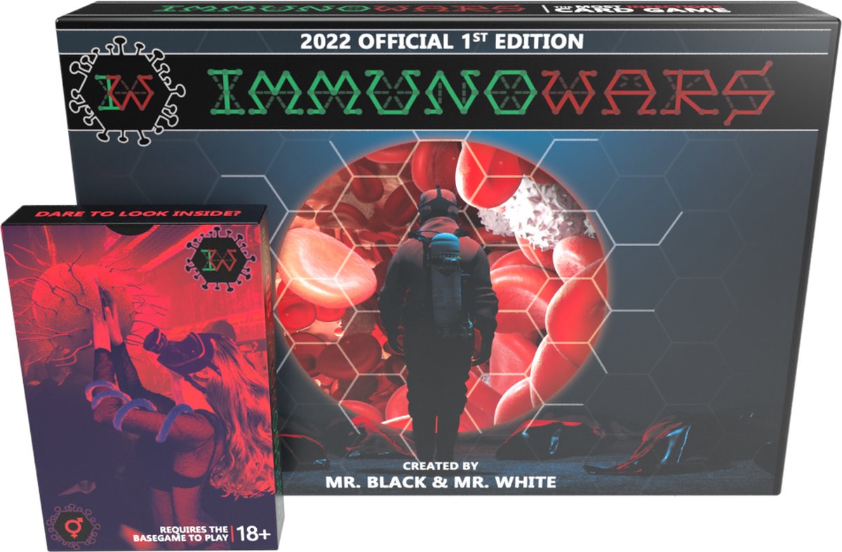 NIEUW: ImmunoWars: Complete Set - Basisspel inclusief SOA-uitbreiding