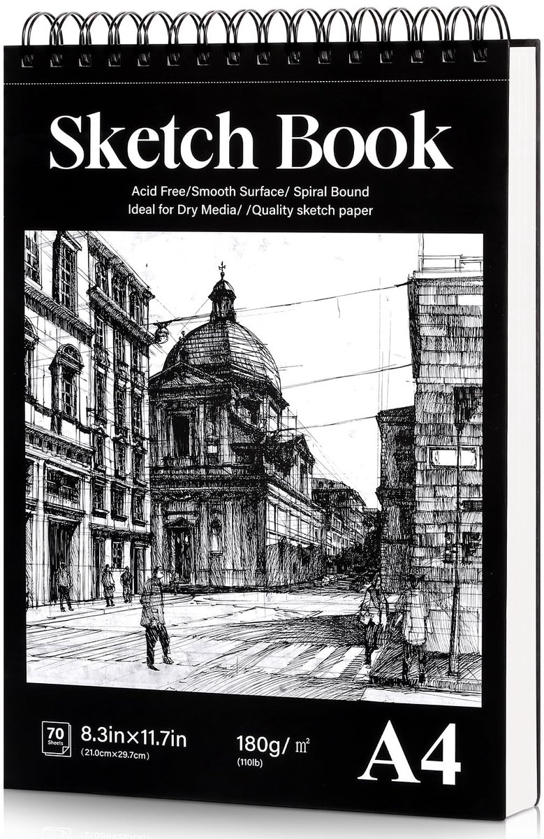 IMPERATORIS® Schetsboek/Schetsboeken A4 - Voor Kinderen/Kind en Volwassenen