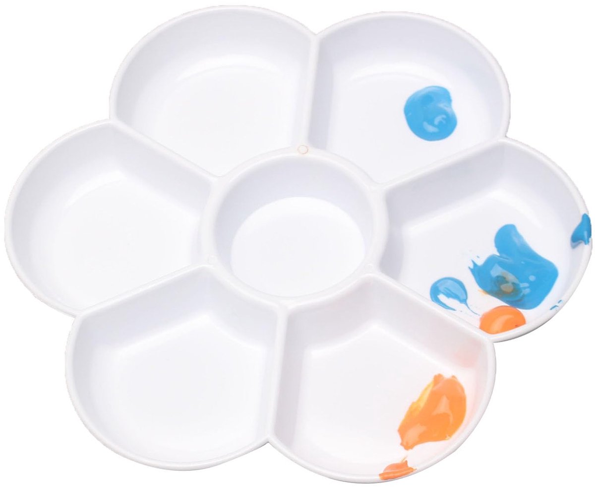 IMPERATORIS® Schilderspalet Kunststof – Verfpalet / Palet voor Schilderen – Verf Mengpalet – Voor Volwassenen en Kinderen – 1 Palet