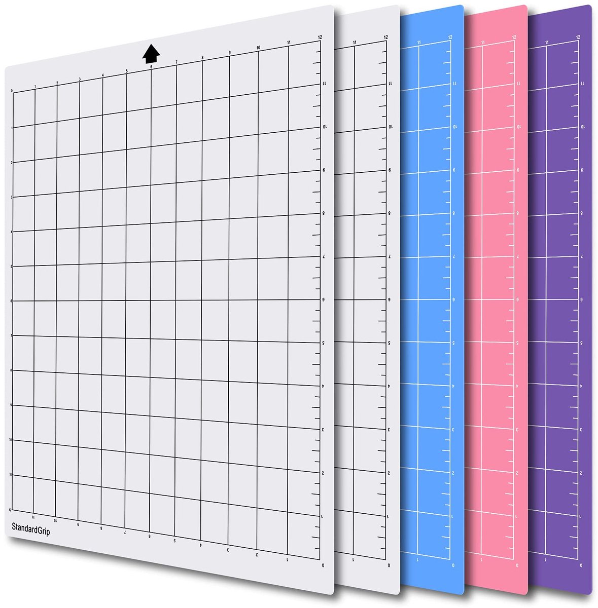 IMPERATORIS® Zelfherstellende Snijmat A2/A3/A4 - Essentieel voor Precies Snijwerk - Ideaal voor Scholen, Thuis en Op Kantoor - 5 Stuk