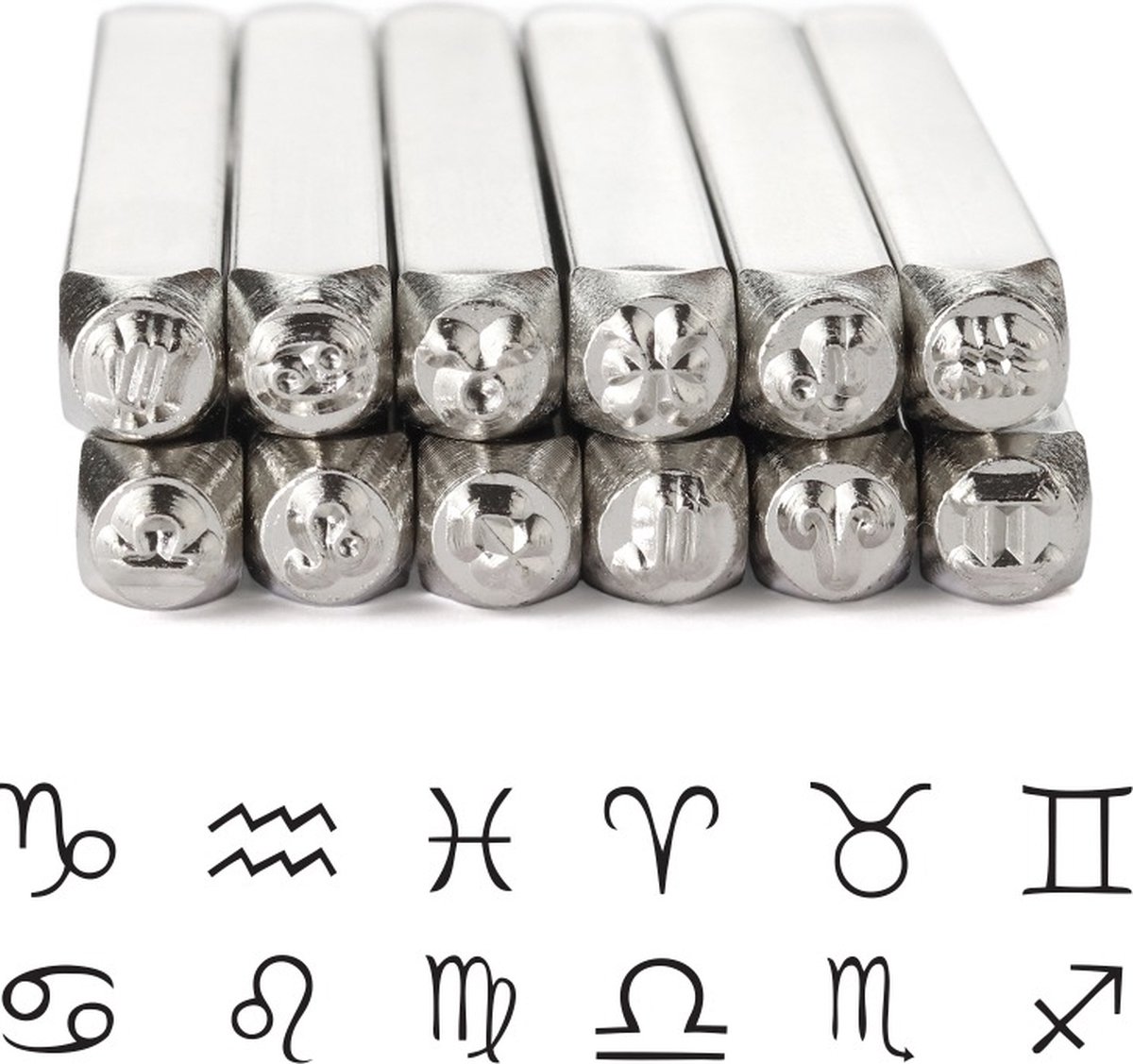 12 horoscoopzegels - ImpressArt