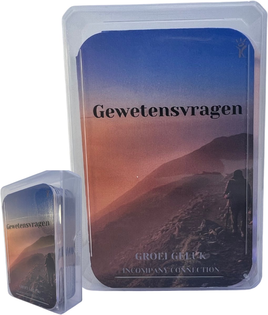 Gewetensvragen - Hoe is jouw geweten? - Spel voor man & vrouw - Diepgaande gesprekken & (zelf)reflectie - Perfect als cadeau - van Incompany Connection