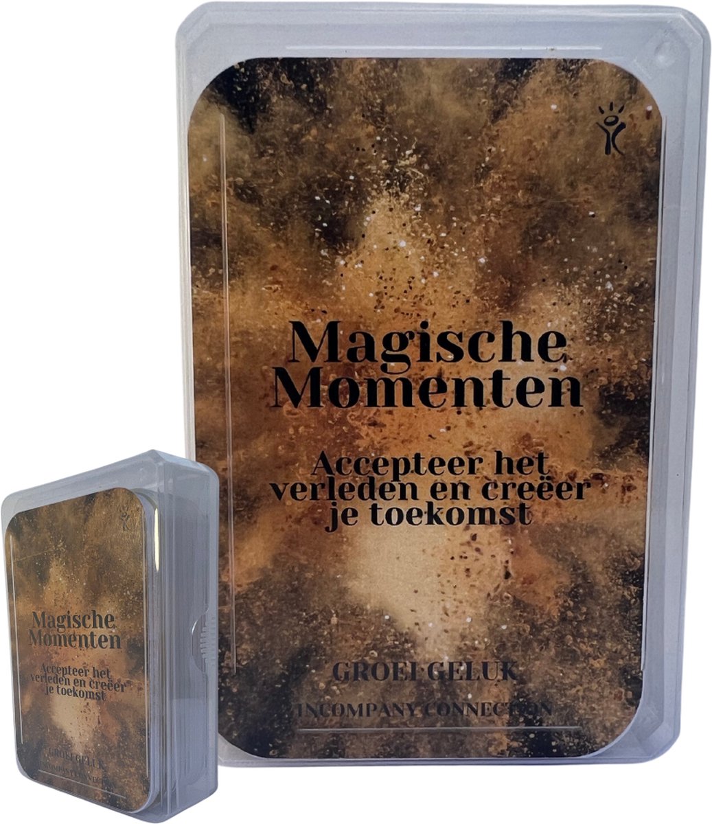 Magische momenten - Kaarten set voor innerlijke rust, mindfulness & reflectie - Perfect als cadeau - Waardevolle set voor een coach - van Incompany Connection
