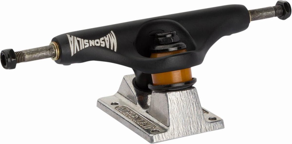   Trucks 144 Stage 11 Mason Silva skateboardtrucks black silver (2 stuks)