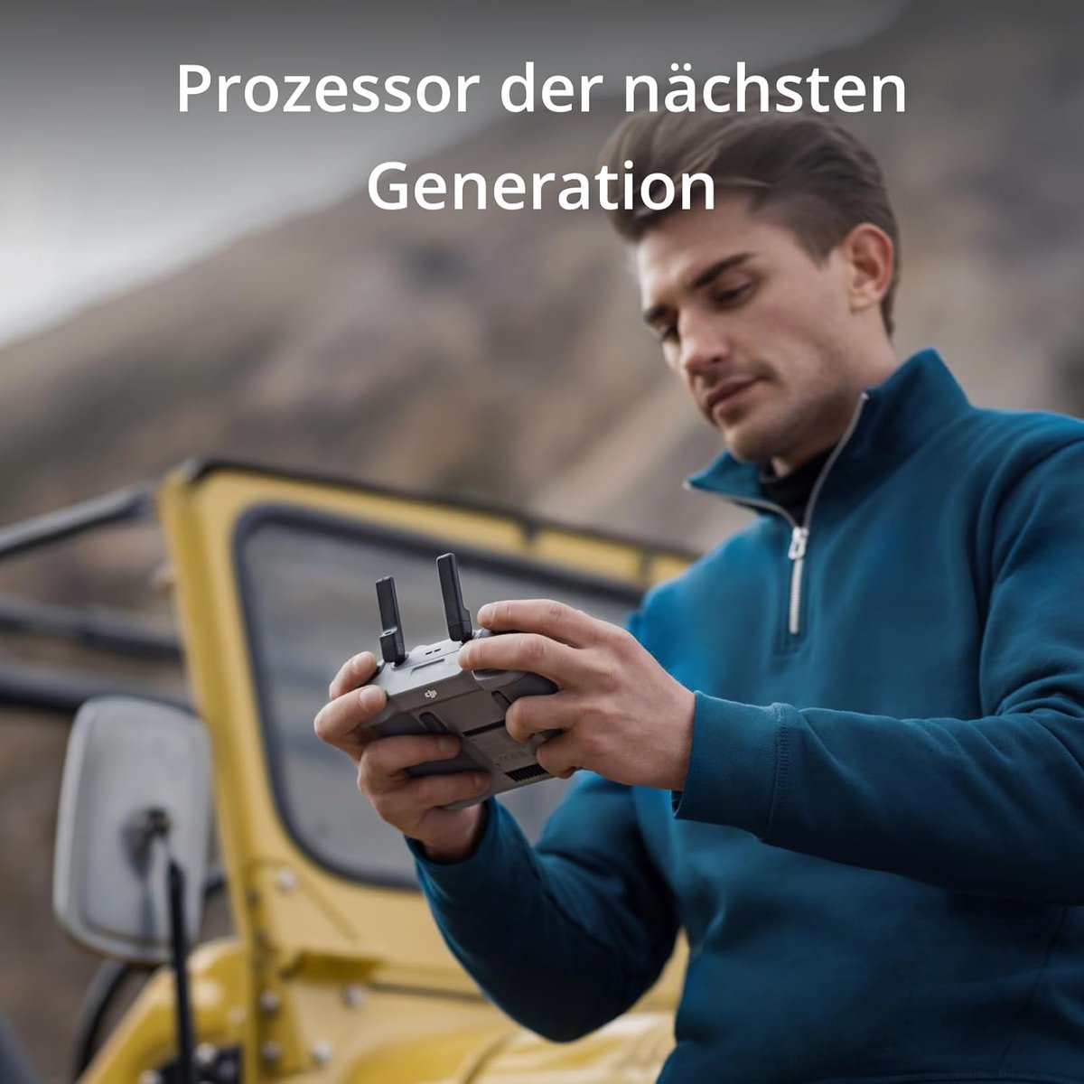 Indsutrialhome RC 2 Smart-Fernsteuerung – 20 km O4-Videoübertragung, 5,5-Zoll Full-HD-Bildschirm, Smart-Fernsteuerung für Drohnen