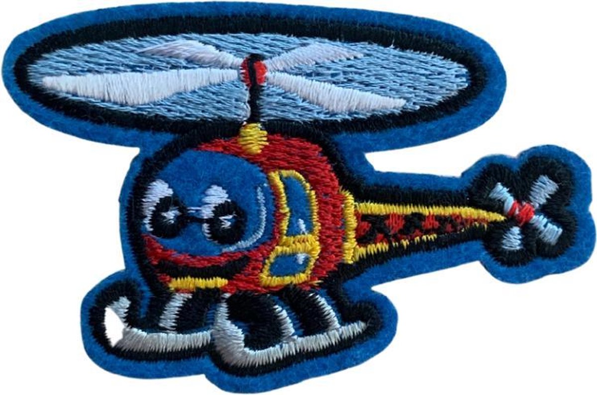 Vliegtuig strijk embleem - patch - patches - stof & strijk applicatie