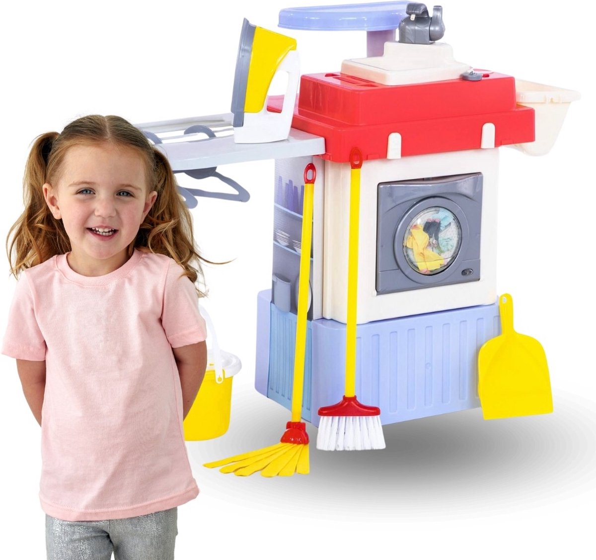 INFINITY Kinderschoonmaakset met Wasmachine