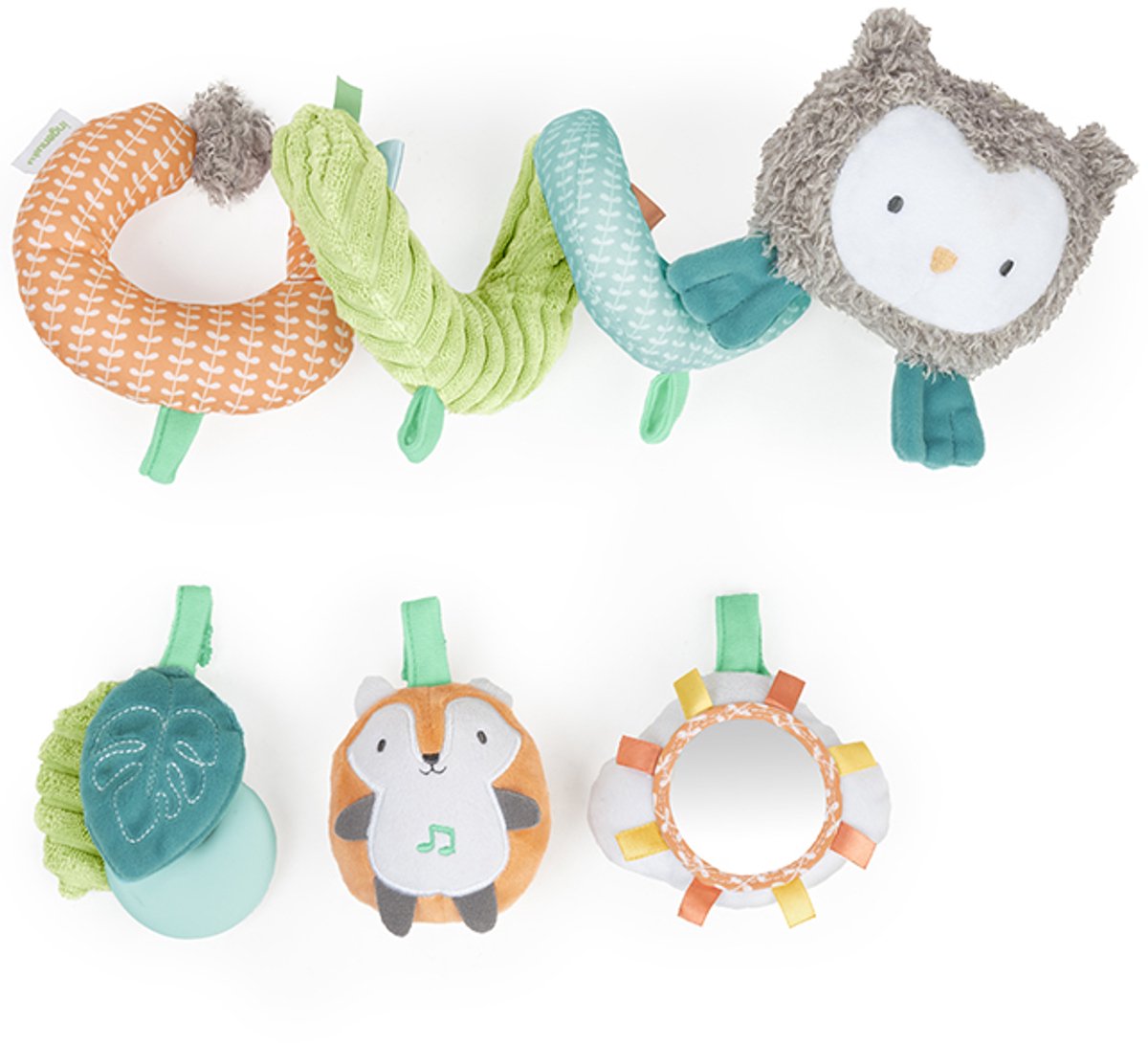 Baby activity spiraal Nally and friends - Ingenuity - vanaf 0 maanden