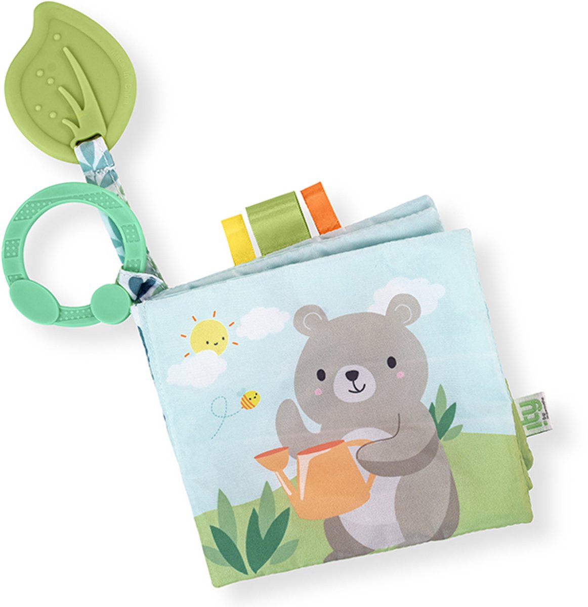 Zacht babyboekje nate - Ingenuity - vanaf 0 maanden