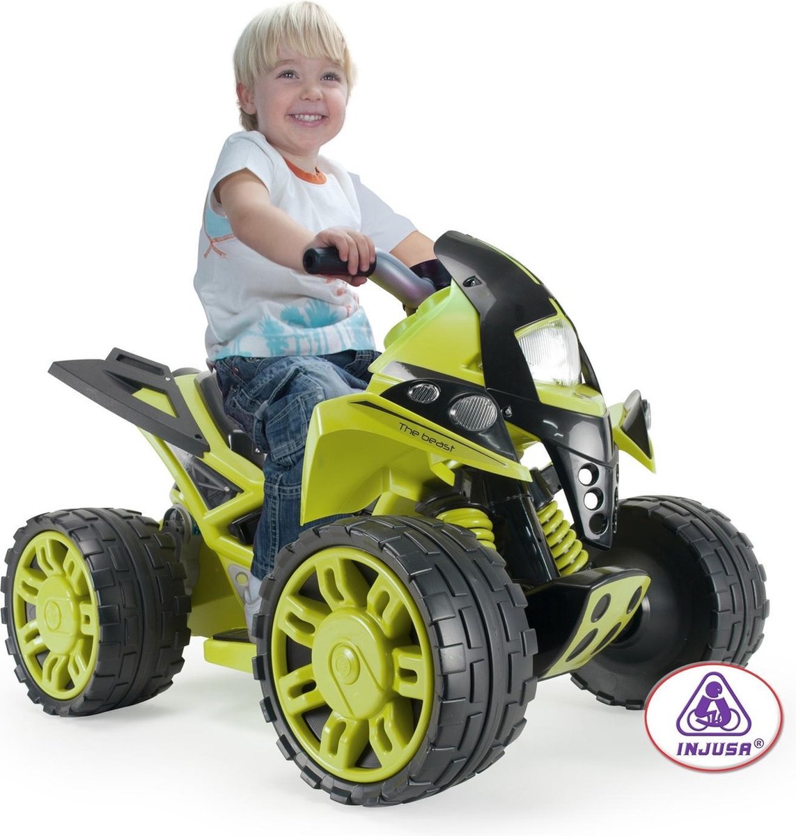     Quad The Beast Jongens 12v 81 Cm Rood/zwart