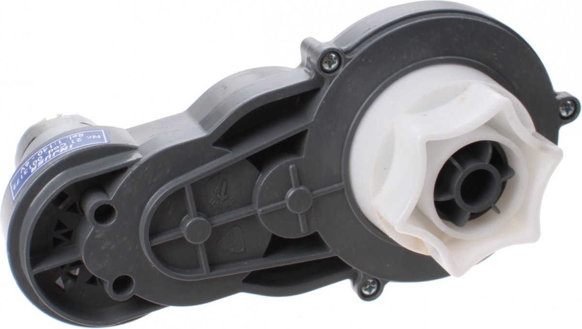transmissiemotor Gear Box 20 cm staal/kunststof grjis