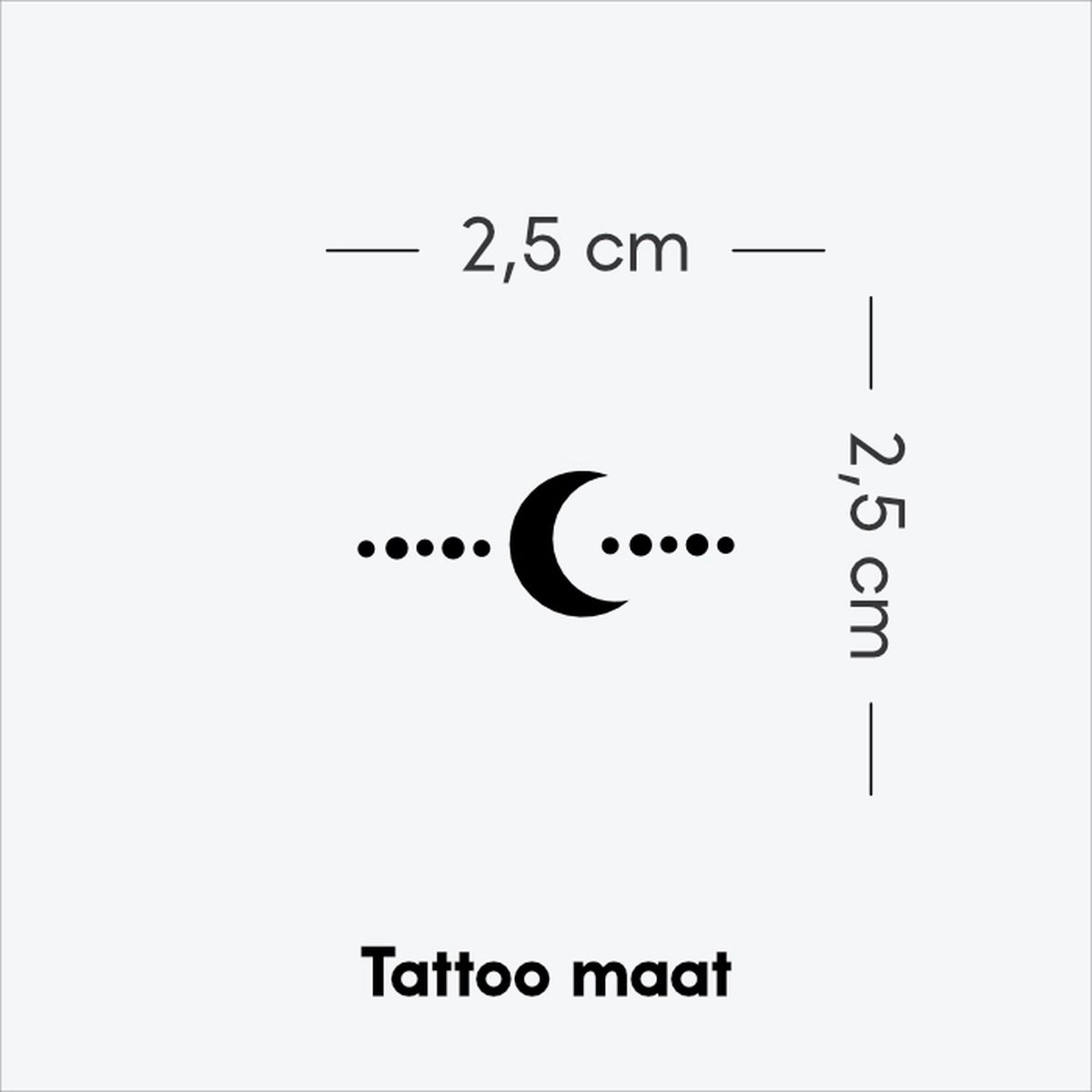 Lichthuis van de nacht - Tijdelijke Tattoo volwassenen - Plantaardige inkt - Blijft 2 weken staan - Ink Identity