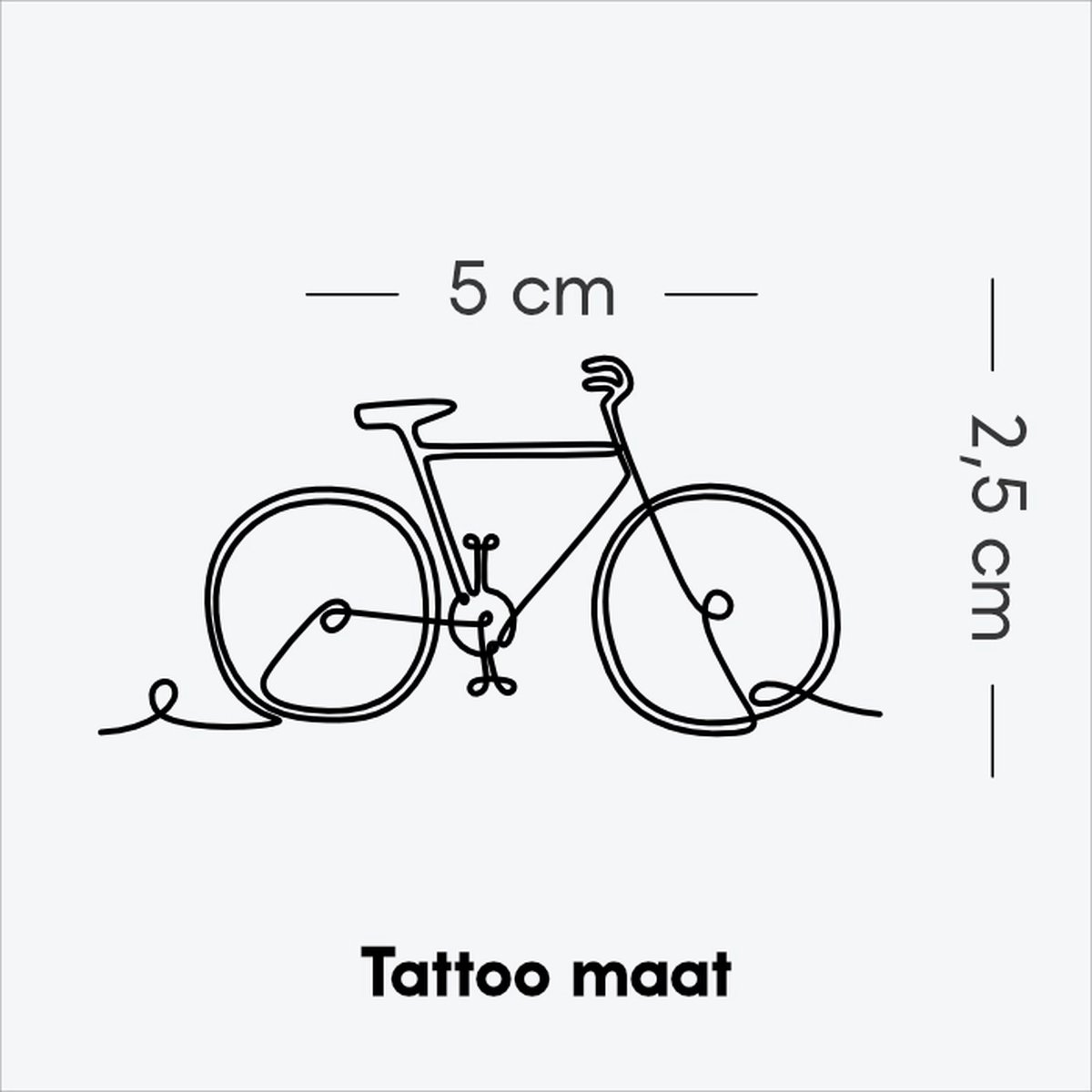 Urban Racer - Tijdelijke Tattoo volwassenen - Plantaardige inkt - Blijft 2 weken staan - Ink Identity