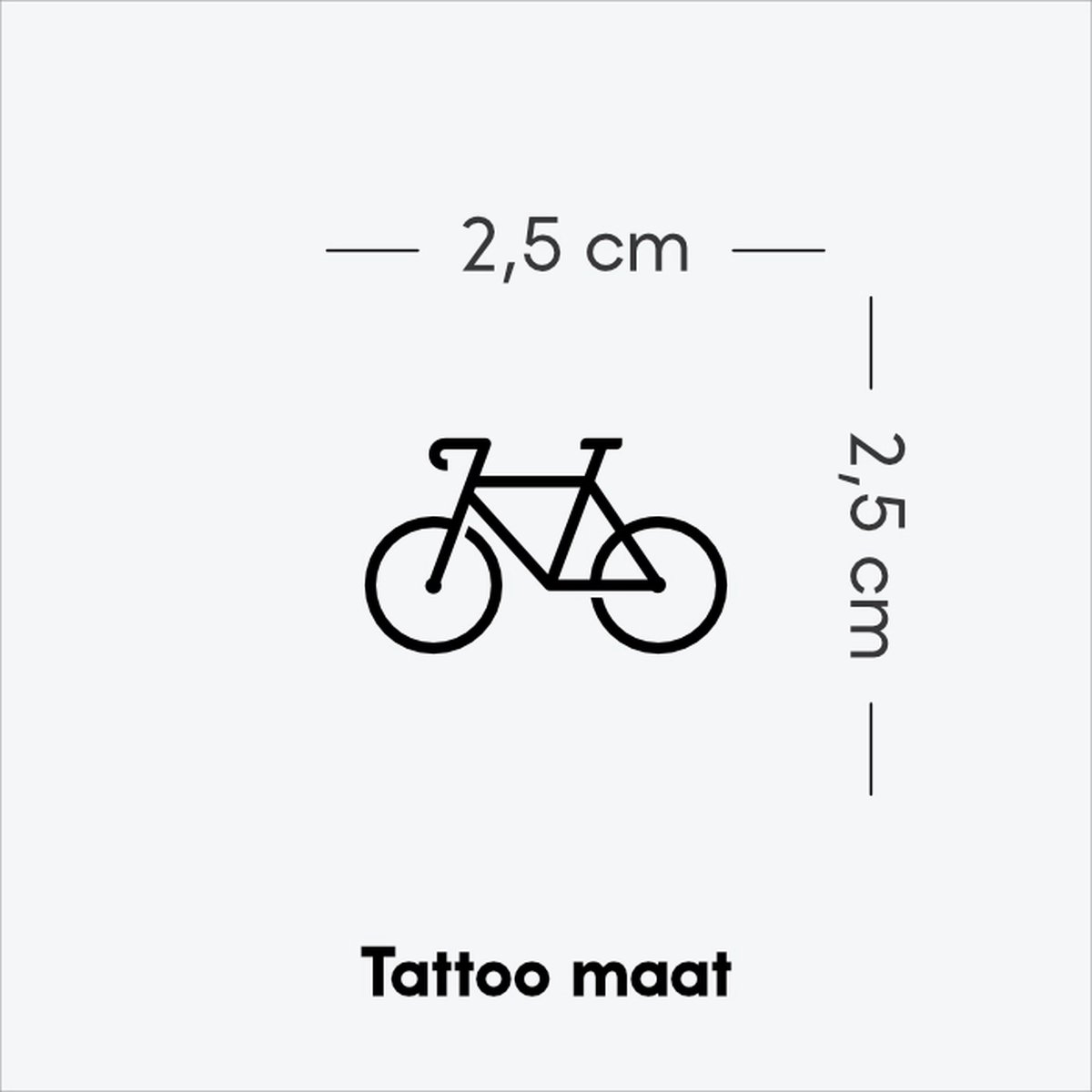 Weg naar Vrijheid - Tijdelijke Tattoo volwassenen - Plantaardige inkt - Blijft 2 weken staan - Ink Identity