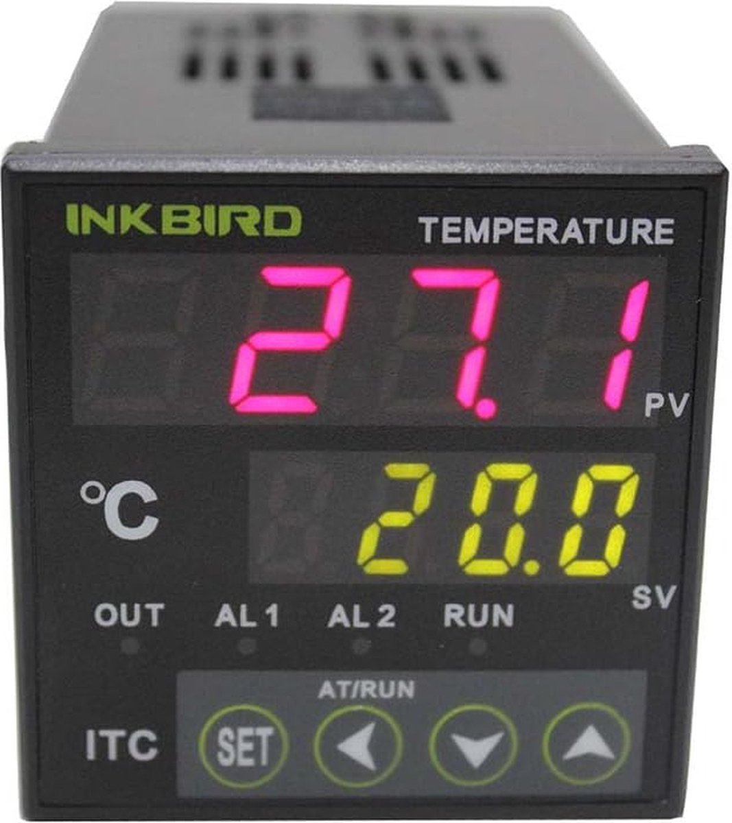   Digitale PID Temperatuurregelaar Positieregeling Thermostaat AC DC 12 tot 24V ITC-100VL