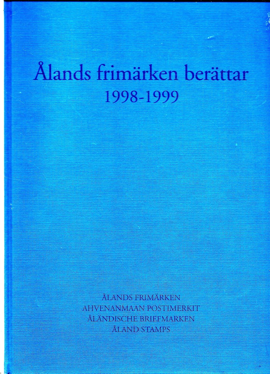 FOTOBOEK MET POSTZEGELS ALAND 1998-1999 ( FINLAND)