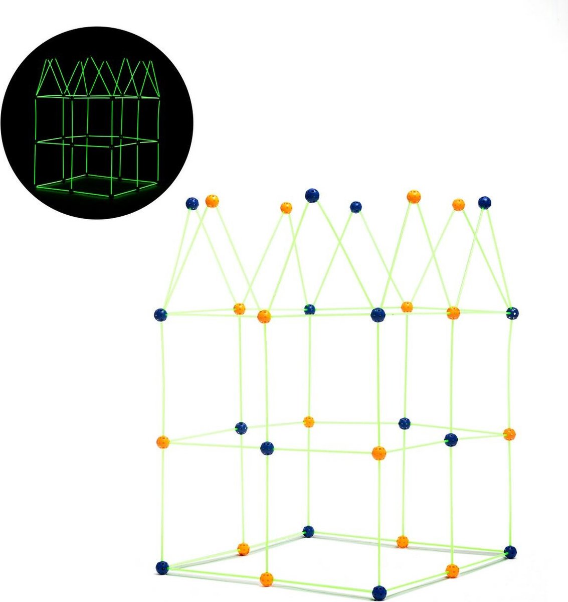 Bouwpakket voor kinderen Archikitt InnovaGoods 85 Onderdelen