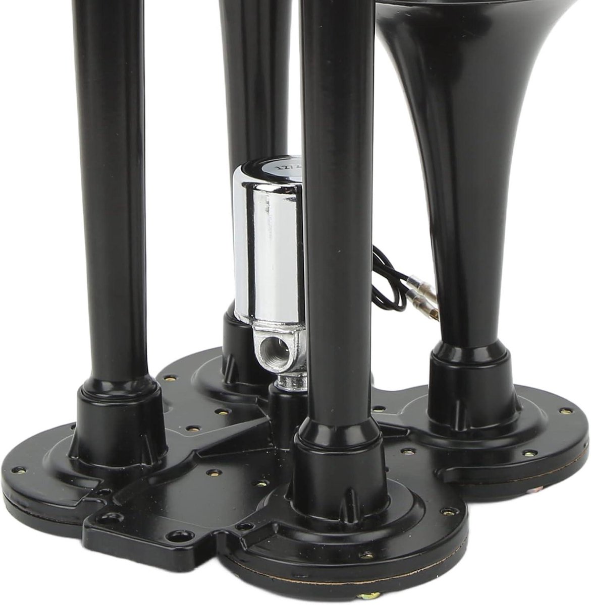 Inovra Plus - Auto Luchthoorn 12-24 V 150 dB Krachtig Geluid - Geschikt voor Vrachtwagen, Auto en Motorfiets - Met Elektrische Hoorn - Perfect voor Caravan