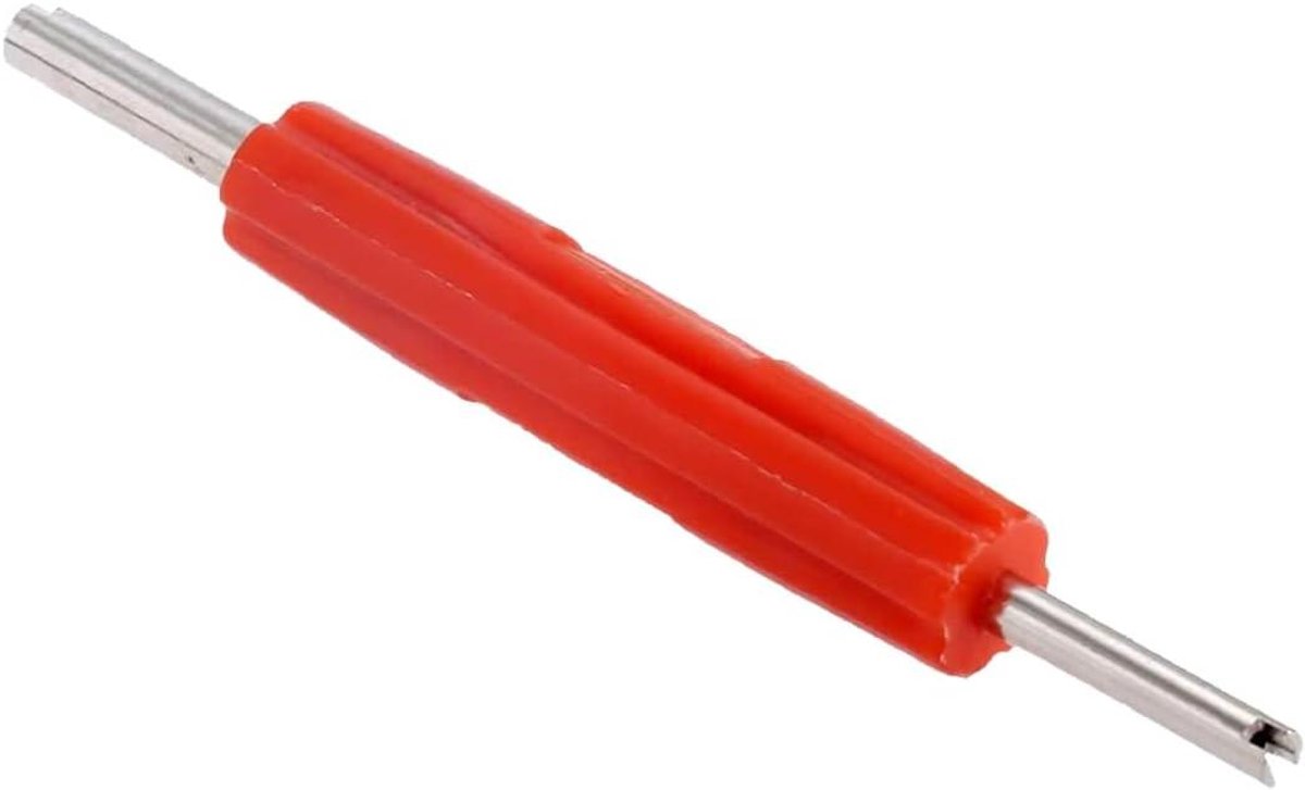 Inovra - Bandenventieltrekker met dubbele kop voor het verwijderen van bandenventielen en ventielkernen