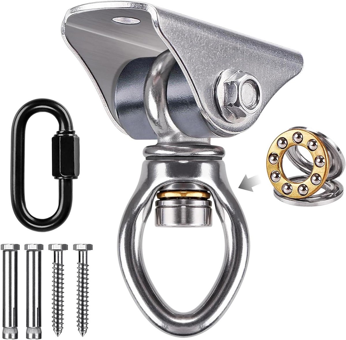 Inovra - Plafondbevestiging voor bokszak - Bokszakhouder en accessoires met bevestigingsbeugel