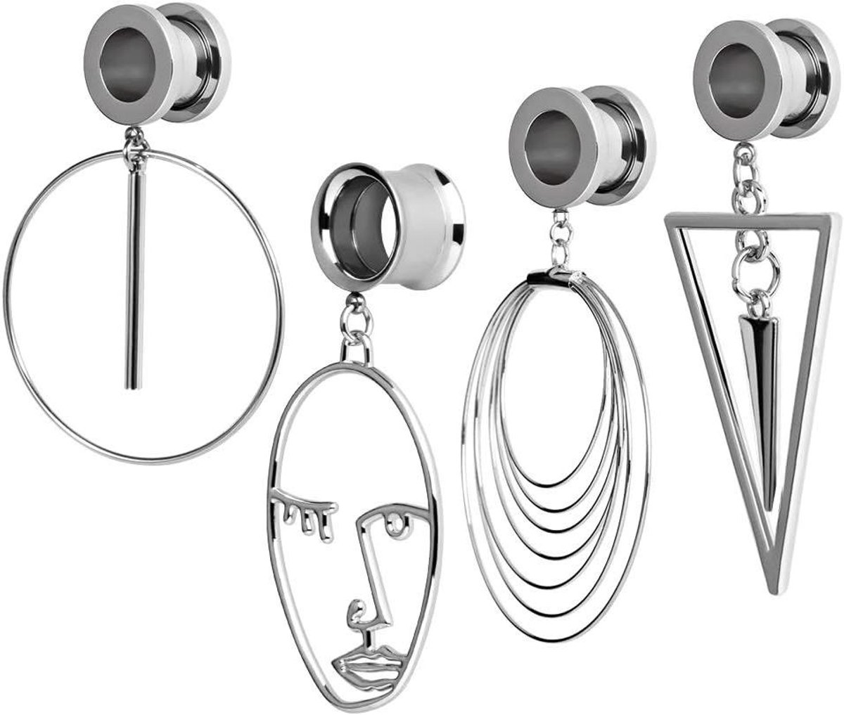 Inovra - Stoere heren jeans in donkerblauw