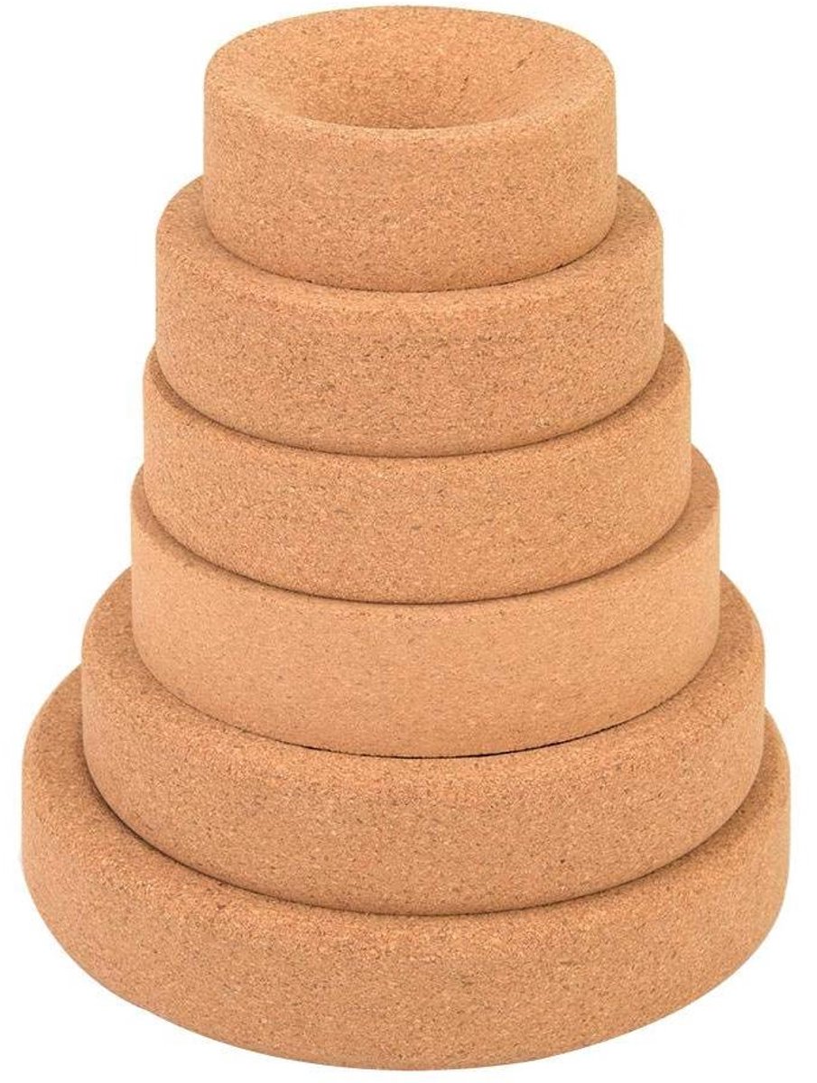 Inovra - Synthetische kurkstandaard voor ronde kolven 110mm - Laboratoriumbenodigdheden - Hitland