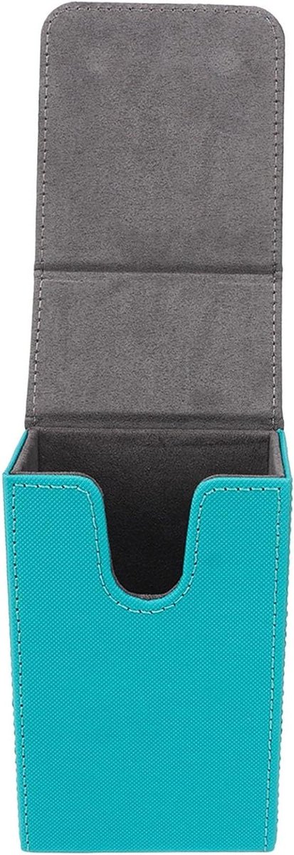   - Tarot Opbergdoos 57 x 86 x 137mm - Groen - PU Lederen Tarotkaart Opbergdoos met Zon en Maan - Geschikt voor Standaard Tarotkaarten . -  