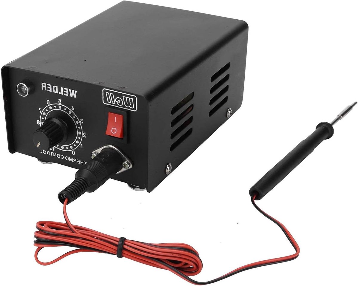 Inovra Plus - Elektrische Soldeermachine voor Sieraden Verwerking - Wax Lasser voor Sieraden Maken - Instelbare Temperatuur - Professionele Lasmachine - Sieraden Kralen Smelten en Lassen