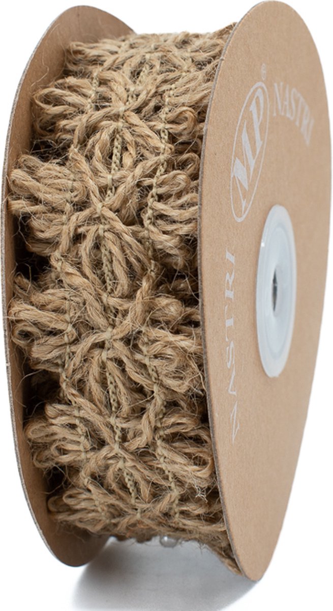 Cadeaulint jute Nancy - 5 meter - inpakmateriaal