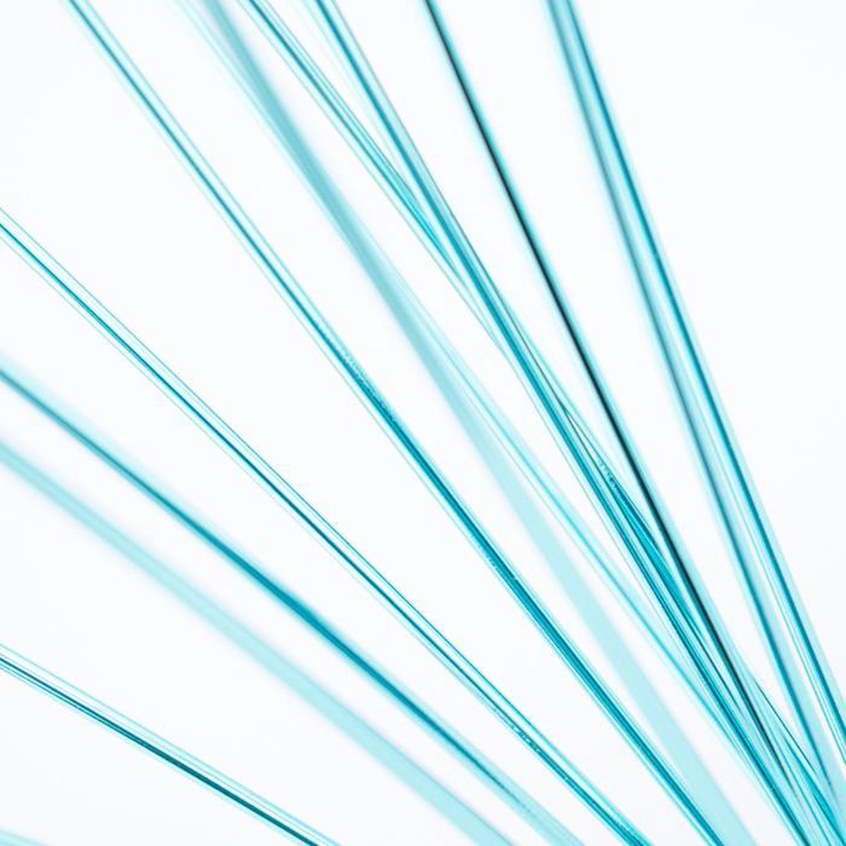 Cadeauversiering - Blauwe Pijpjes (150 stuks)