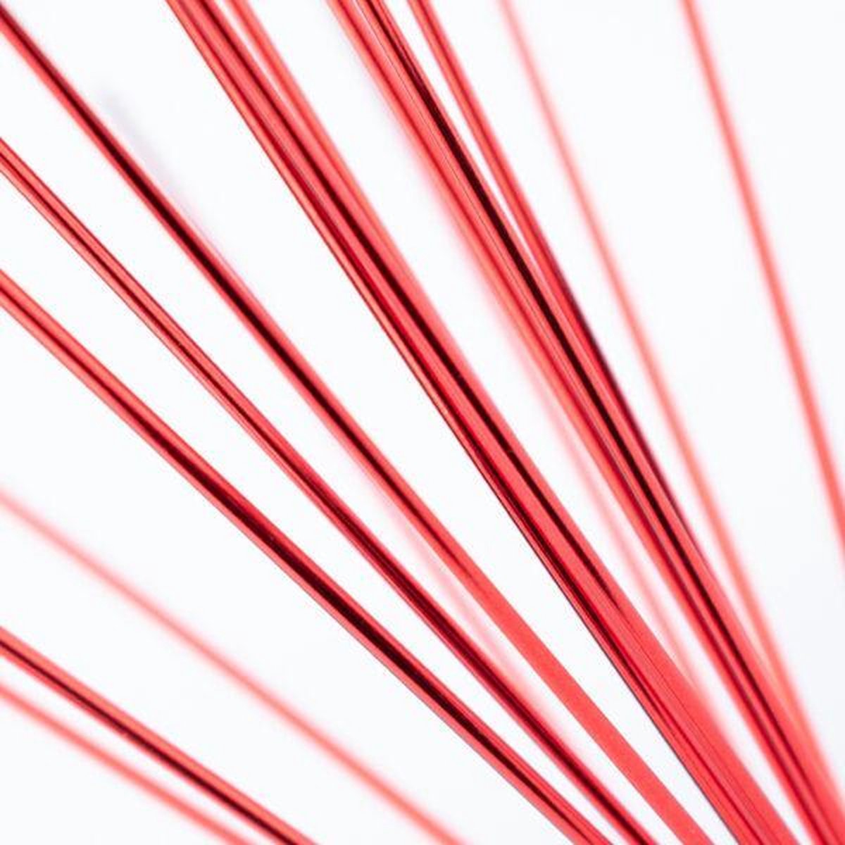 Cadeauversiering - Rode Pijpjes (150 stuks)