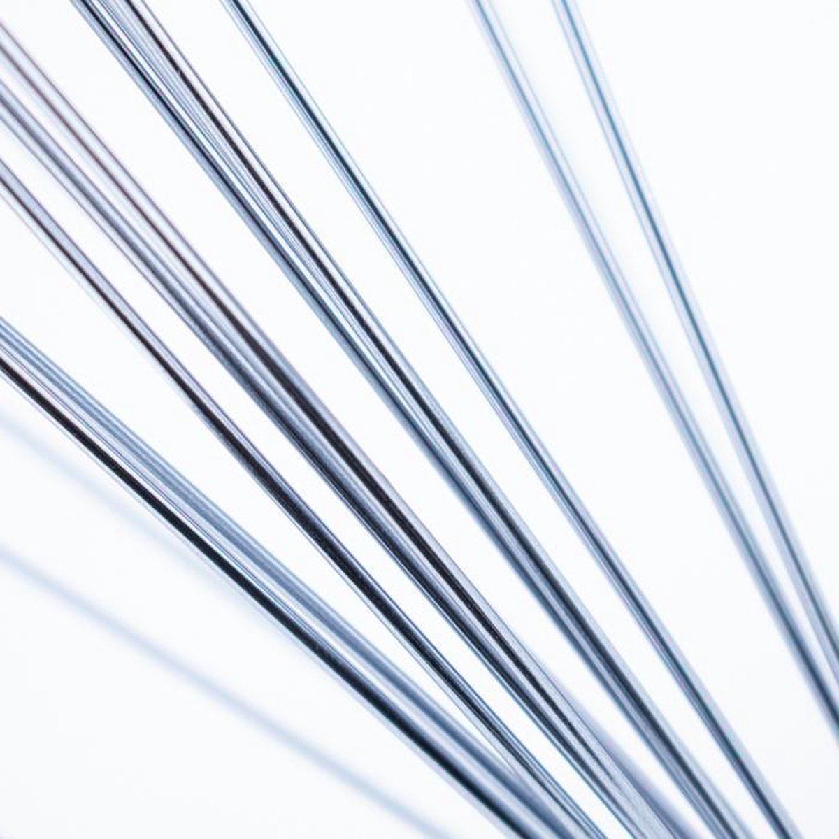 Cadeauversiering - Zilveren Pijpjes (150 stuks)