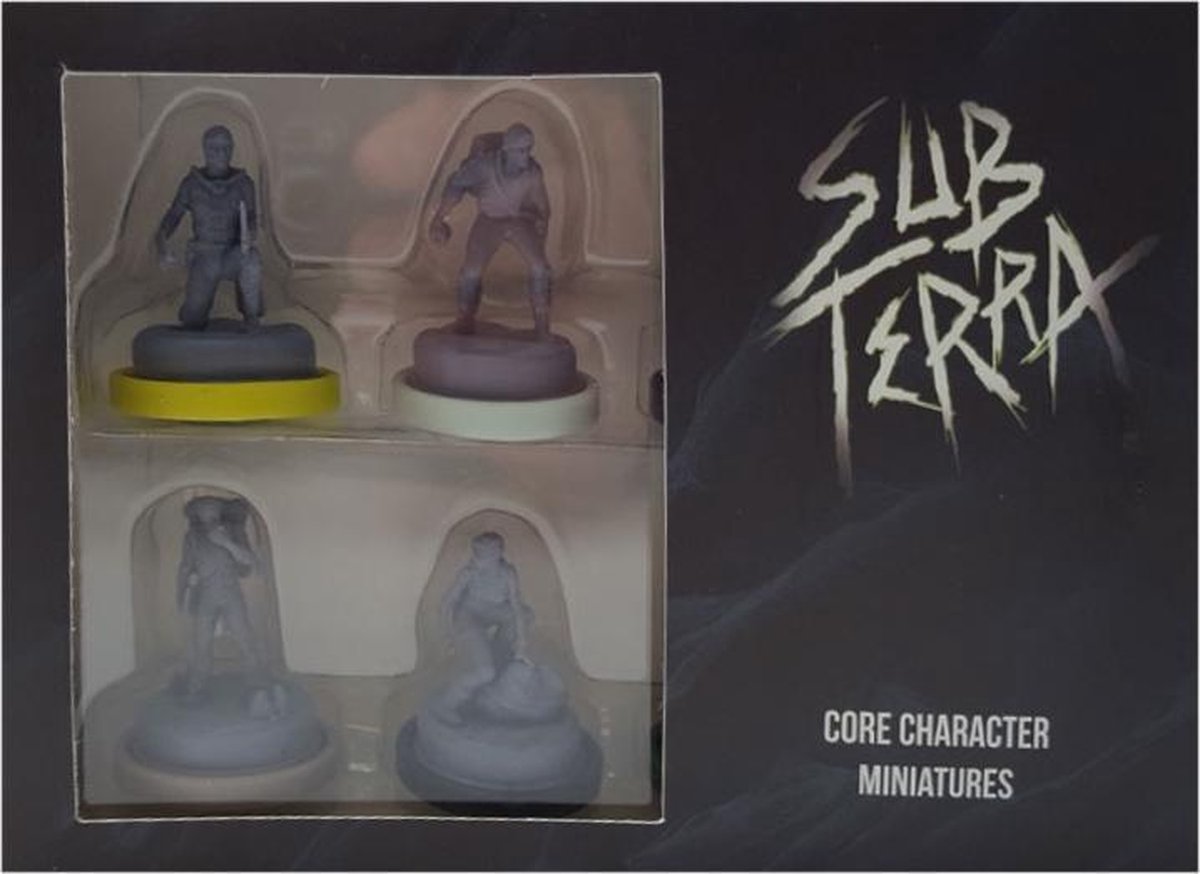 Sub Terra: Core Characters Miniatures Expansion - Uitbreiding - Bordspel