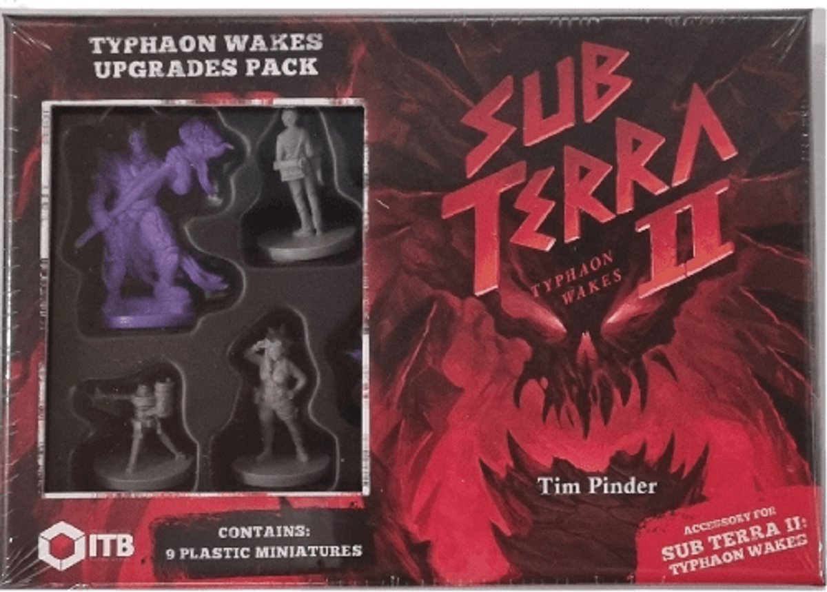 Sub Terra II: Infernos Edge – Typhaon Wakes Upgrade Pack - Uitbreiding - Bordspel