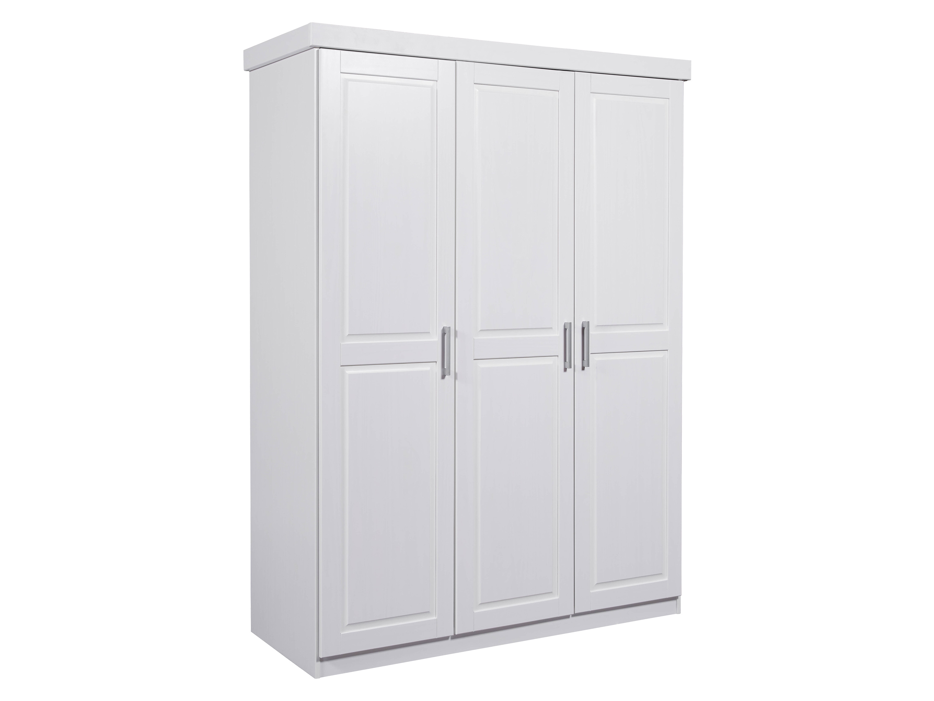 Inter Link Kledingkast (3-deurs, Wit)
