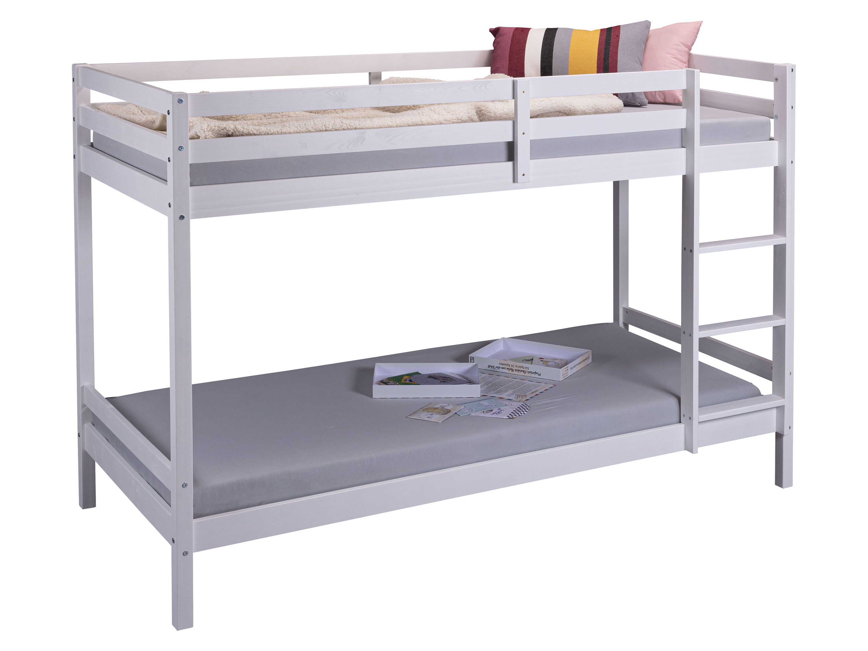 Inter Link Stapelbedframe (Stapelbed met ladder, 90 x 200 cm)