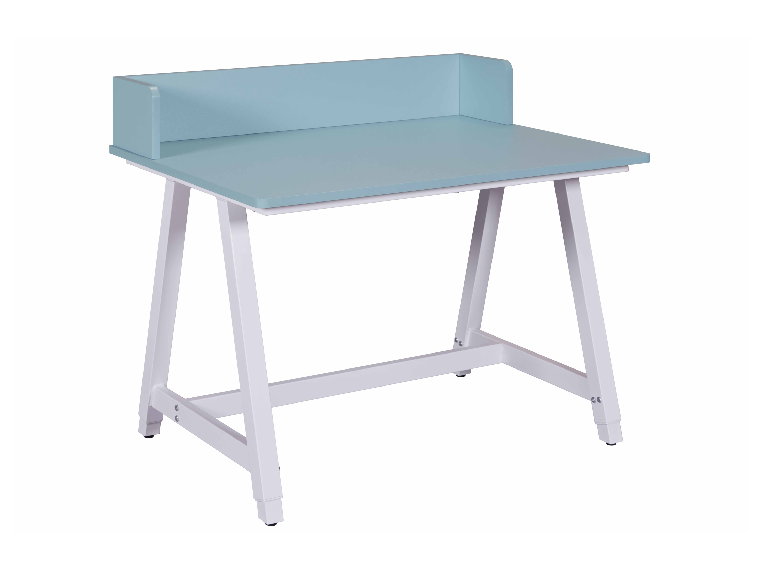 Inter Link Verstelbaar bureau Emmelie (blauw/wit)