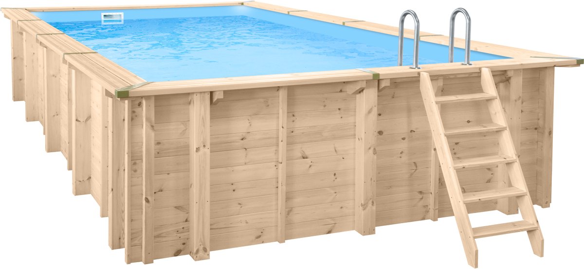 Bali rechthoek 7,90 × 4,00 m Premium pakket