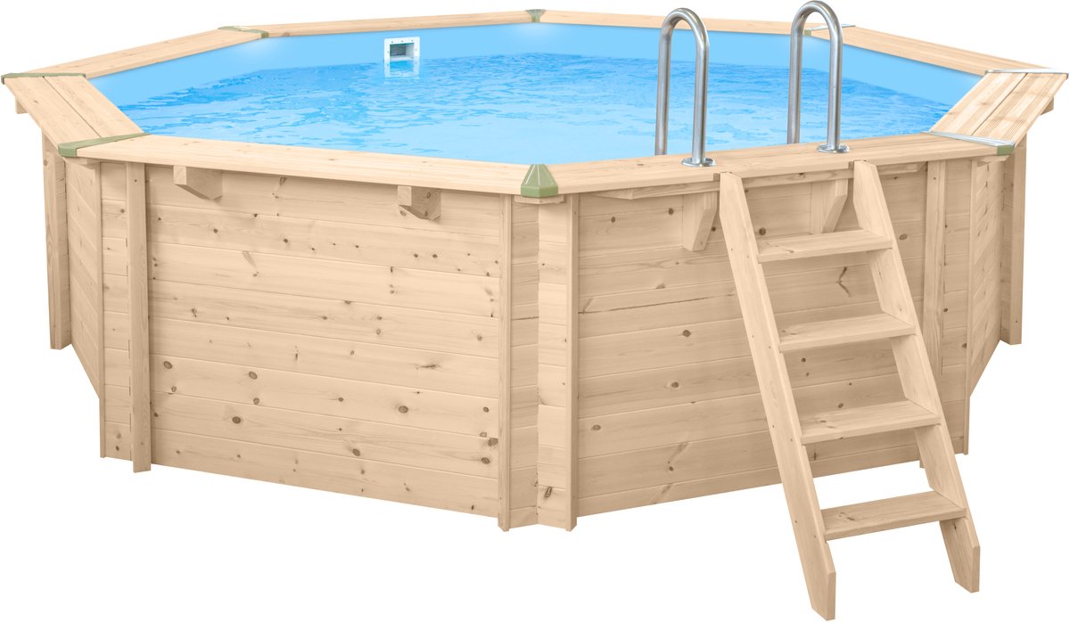 Bali rond 5,30 × 1,36 m Deluxe pakket