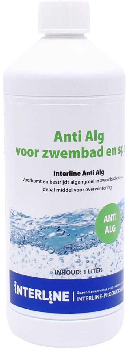 Interline - Anti Alg - 1 liter - Voorkomt en bestrijdt algvorming